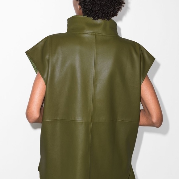 The Frankie Shop Half-zip Sleeveless top NWT - Picture 7 of 9